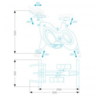 Акватренажёр Aqquatix BPM Aquabike в Алматы