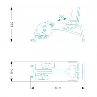 Акватренажёр Aqquatix Galaxy Aqquabike 316L в Алматы