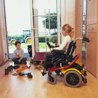 Детская кресло-коляска с электроприводом Otto Bock Skippy в Алматы Детская кресло-коляска с электроприводом Otto Bock Skippy в Алматы