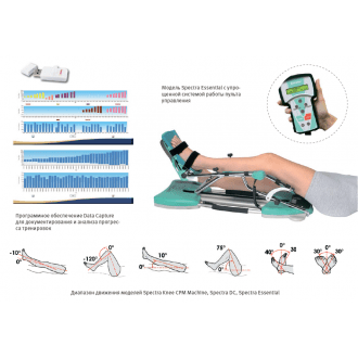 Тренажёр для пассивной разработки тазобедренного сустава Kinetec Spectra Knee CPM в Алматы