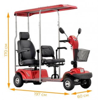 Электрический скутер Met Explorer 900 Tandem в Алматы