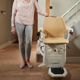 Подъёмник кресельный лестничный Bespoke Stairlifts Infinity V9 в Алматы
