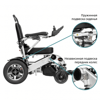 Инвалидная коляска с электроприводом Ortonica Pulse 640 в Алматы