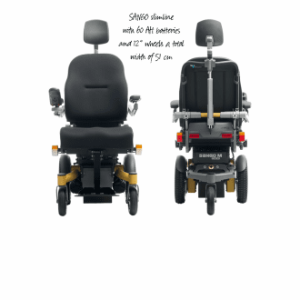 Инвалидная коляска с электроприводом Dietz SANGO Slimline в Алматы