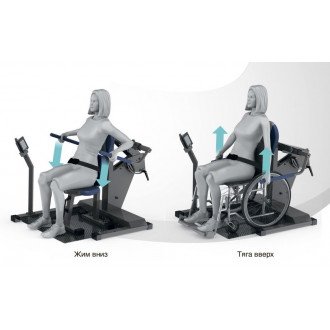 Тренажёр для мышц груди, спины и рук Hur Easy Access 9125  в Алматы