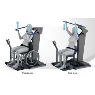 Тренажёр для мышц груди, спины и рук Hur Easy Access 9120 в Алматы