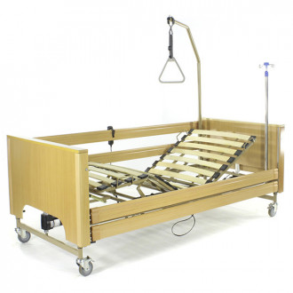 Кровать с электроприводом Belberg 1-194ДЛК, 5 функц. ДЕРЕВО (матрас)