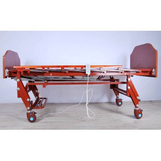 Кровать с электроприводом Belberg 6-066H, 3 функц. с ростоматом ЛДСП (без матраса+столик) в Алматы
