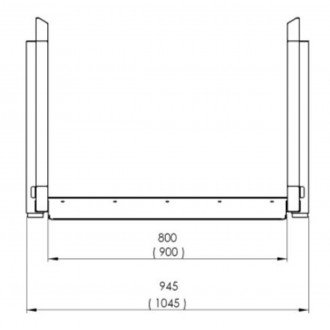 Вертикальный подъёмник EasyLift V3 (внутренний) высота подъёма: 70-1250 мм  в Алматы